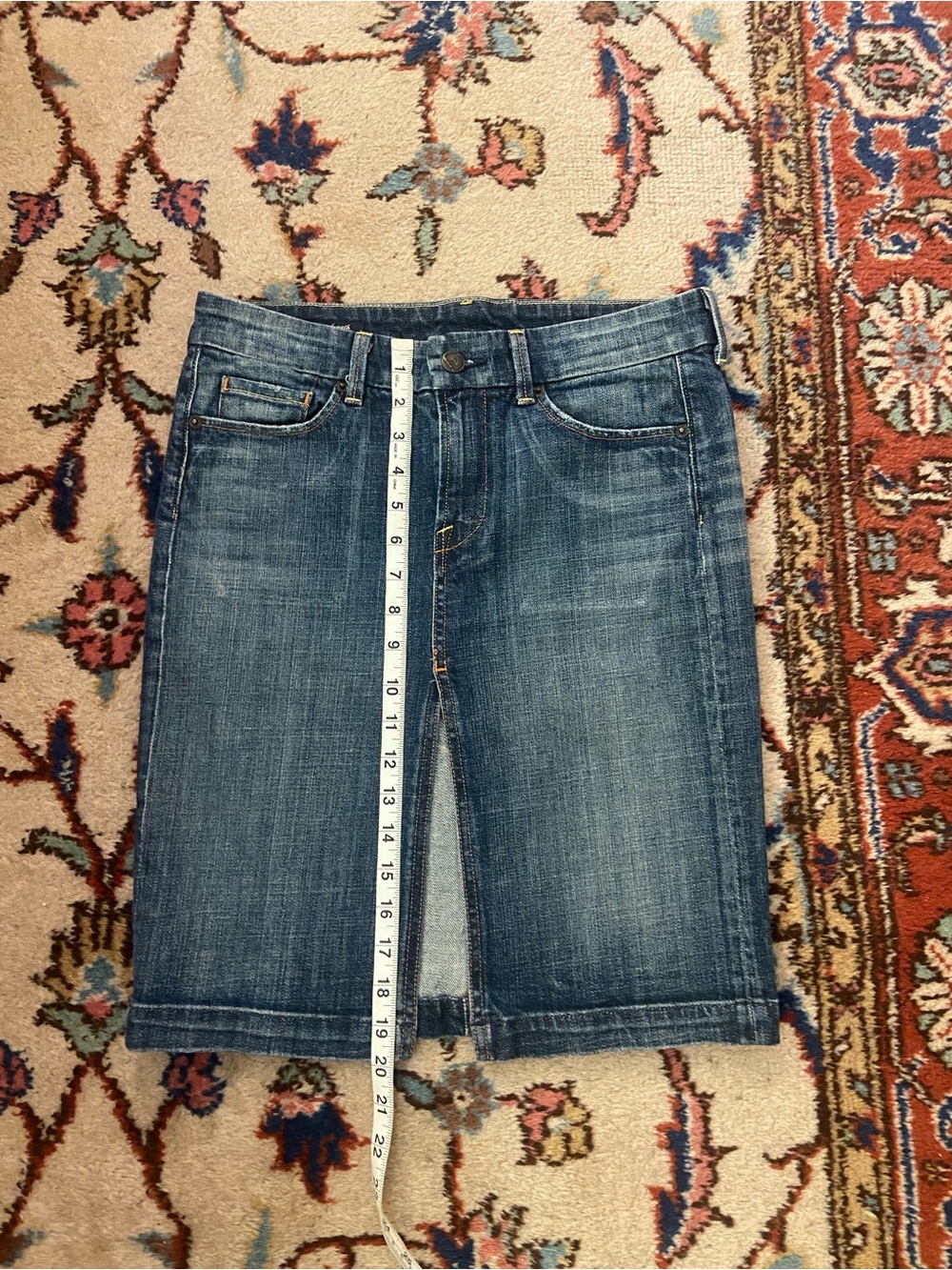 Vintage citizen for humanity jean skirt - Picture 3 of 7